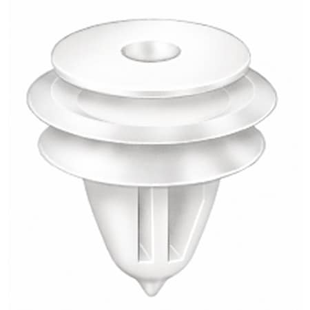 Auveco HYUNDAI, KIA, & GM RETAINER-WHITE NYLON5, 25PK 21070